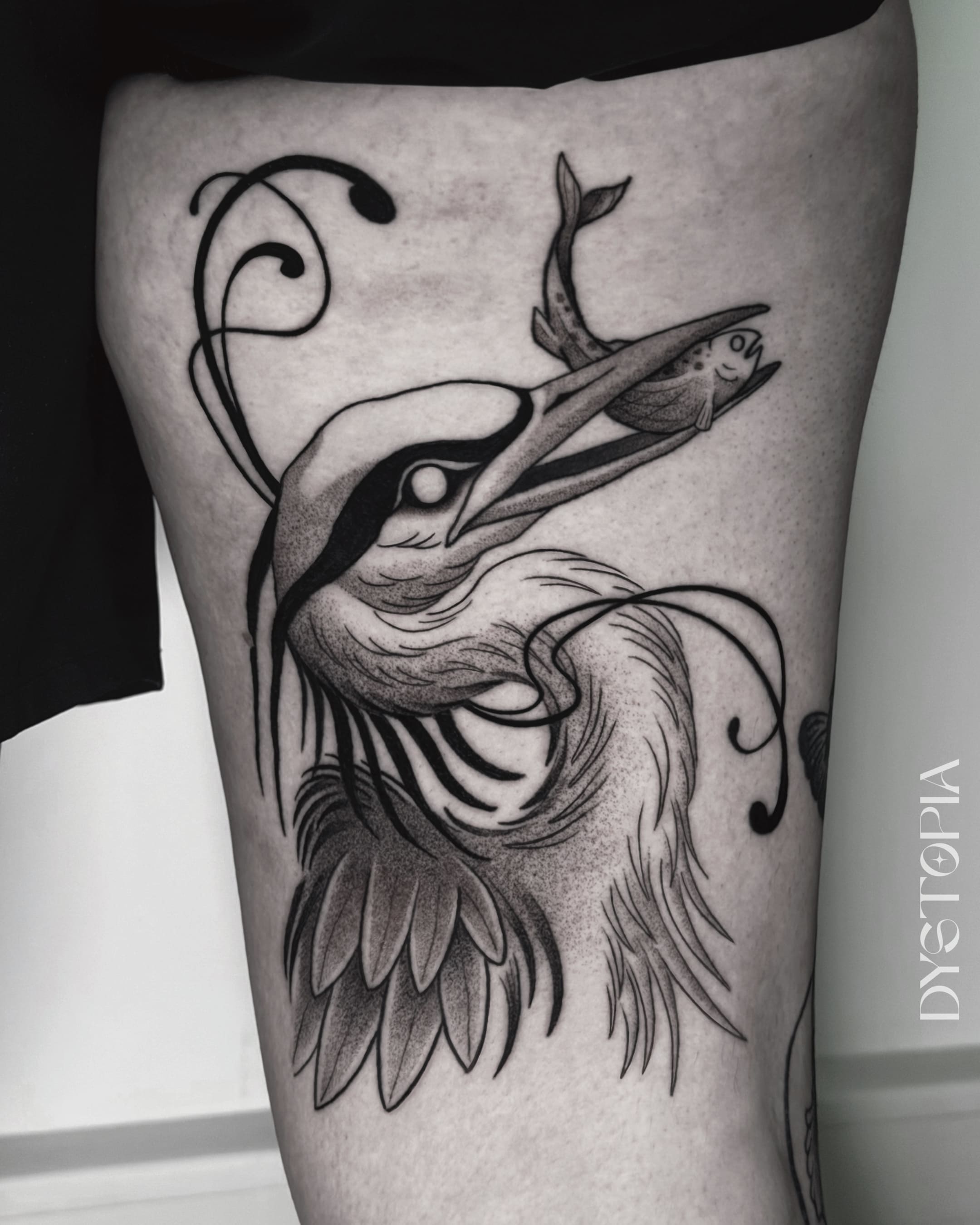 Tatouage réalisé par Dystopia Tattoo à Metz