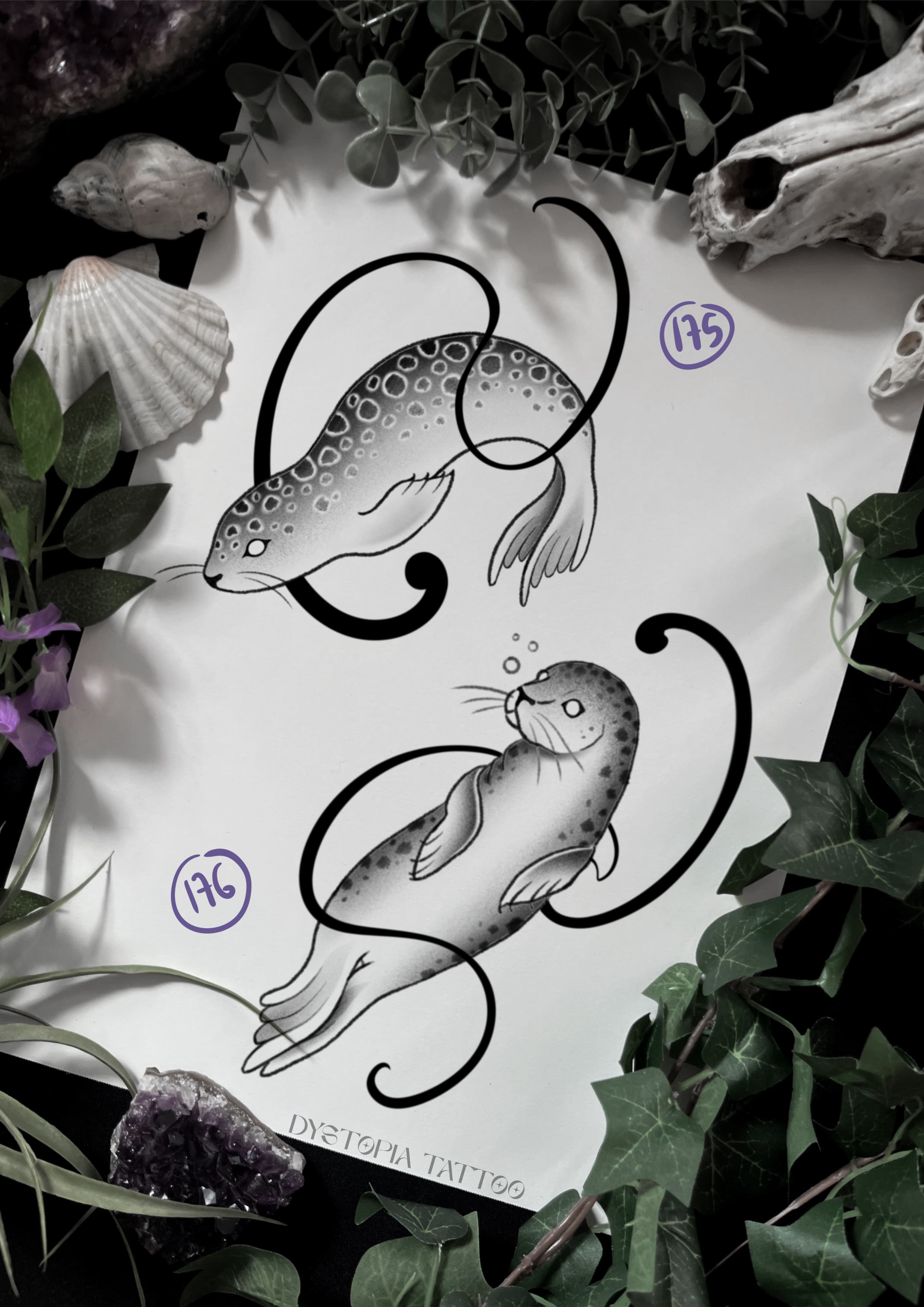 Tatouage réalisé par Dystopia Tattoo à Metz