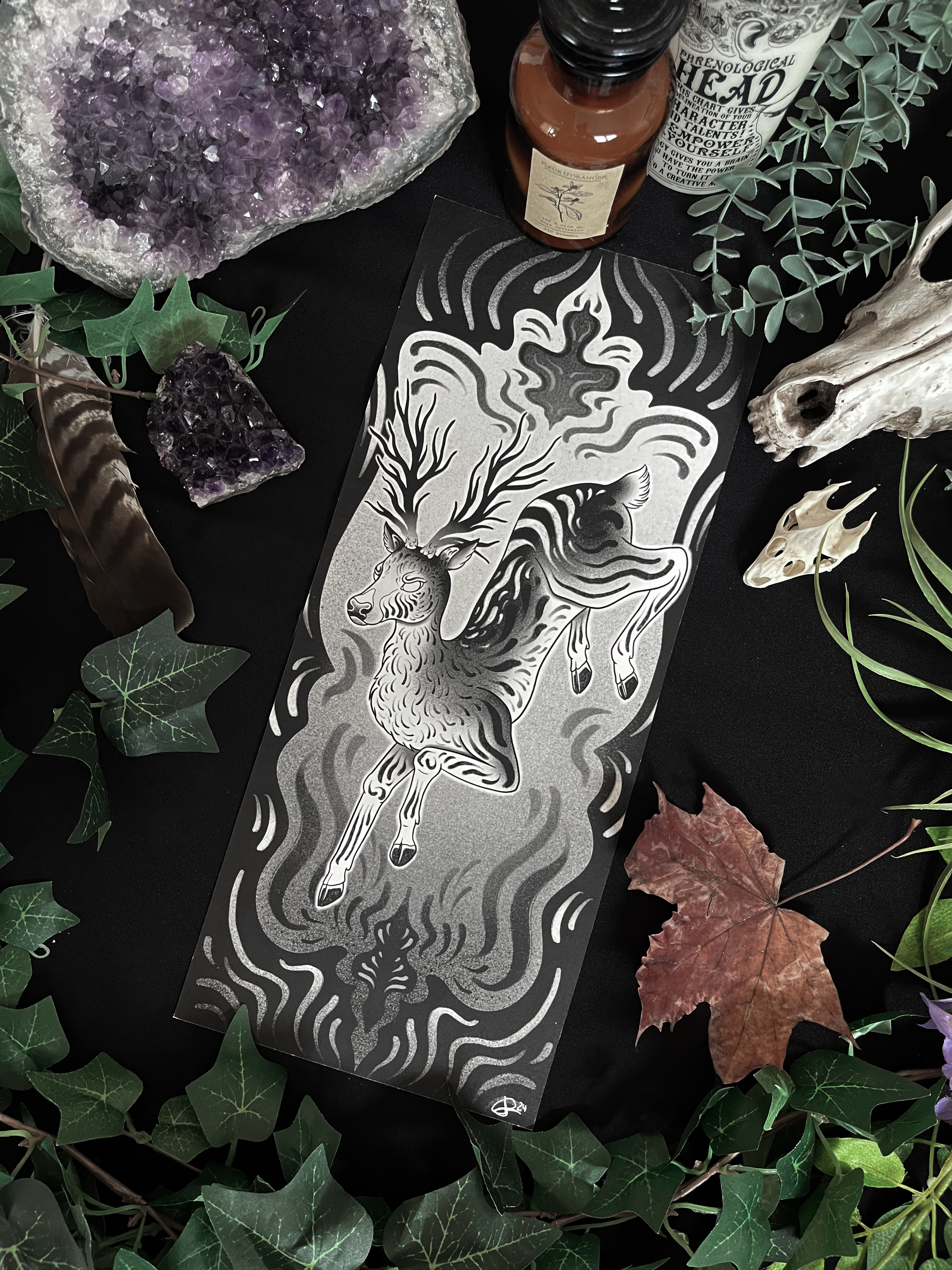 Print « Cerf Mystique »