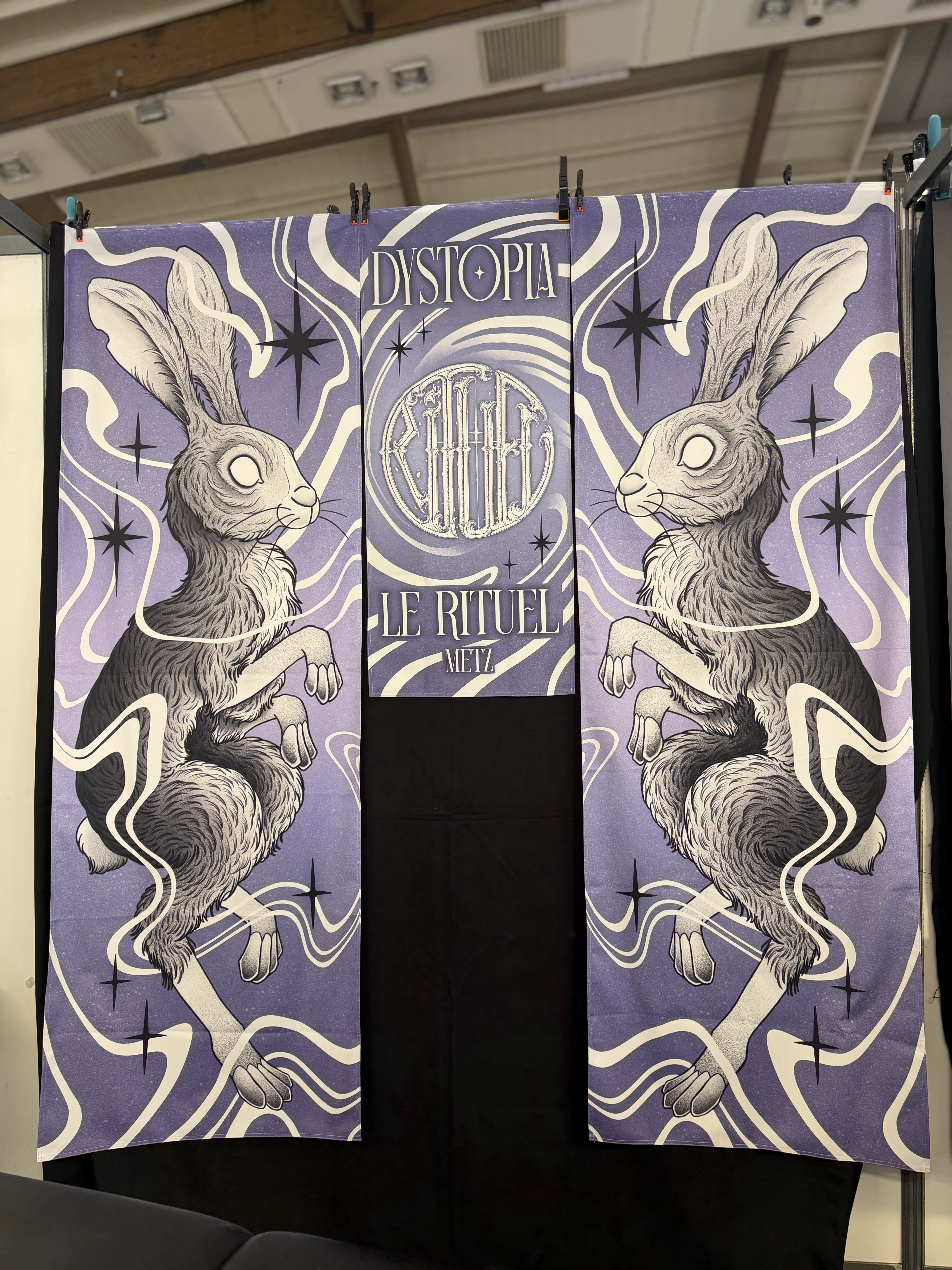Bannière Lapin - boutique Dystopia Tattoo Metz